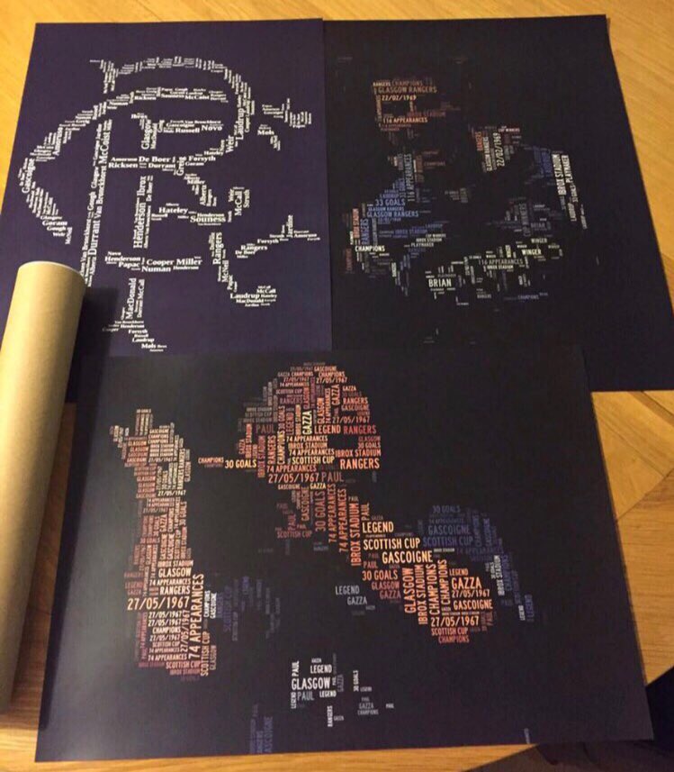 Last chance to order before Xmas. 
A4 Prints of 
Logo, Gazza &amp; Laudrup 
Just £15 for all 3, inc p&amp;p

Please RT - tag a fan