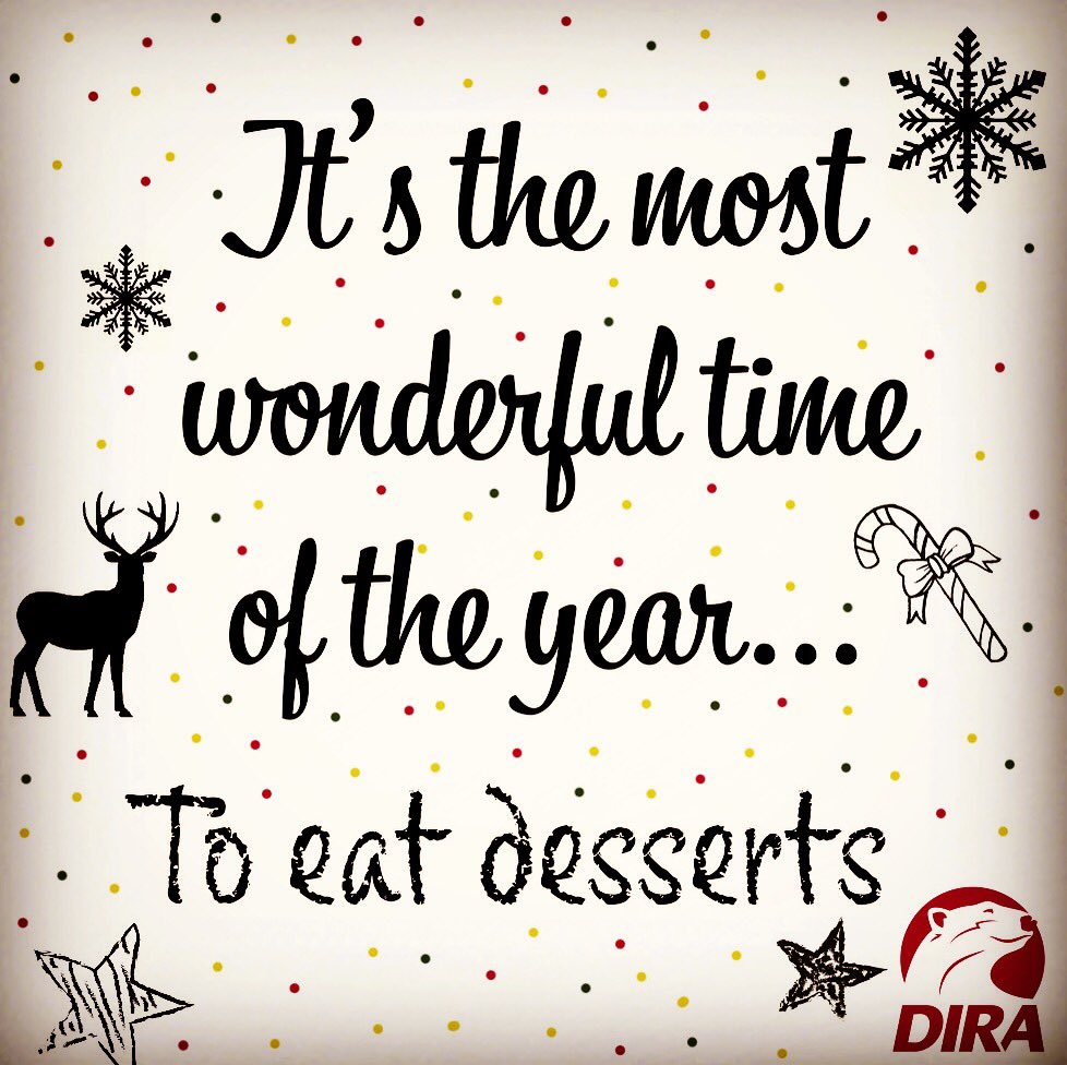 Christmas is just a few days away. Be prepared for the most dessert-eating time of the year! 🎅🏽🍰