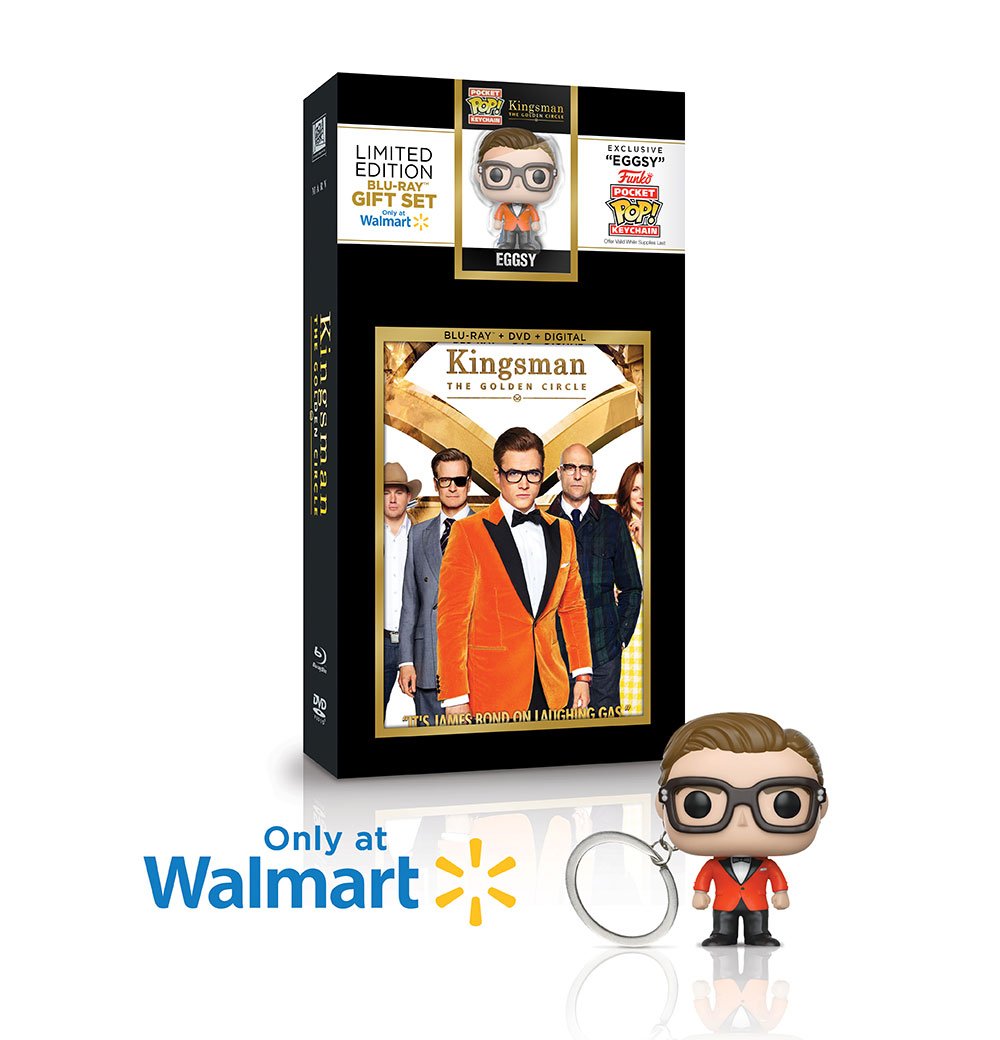 OriginalFunko's tweet photo. RT &amp; follow @OriginalFunko for a chance to WIN a @Walmart exclusive '#Kingsman: The Golden Circle' Blu-ray Gift Set (with Eggsy Pocket Pop! keychain)! 
🎟 Gift set available here: https://t.co/kNZMhWAfpl https://t.co/JxEIr4h1Yu