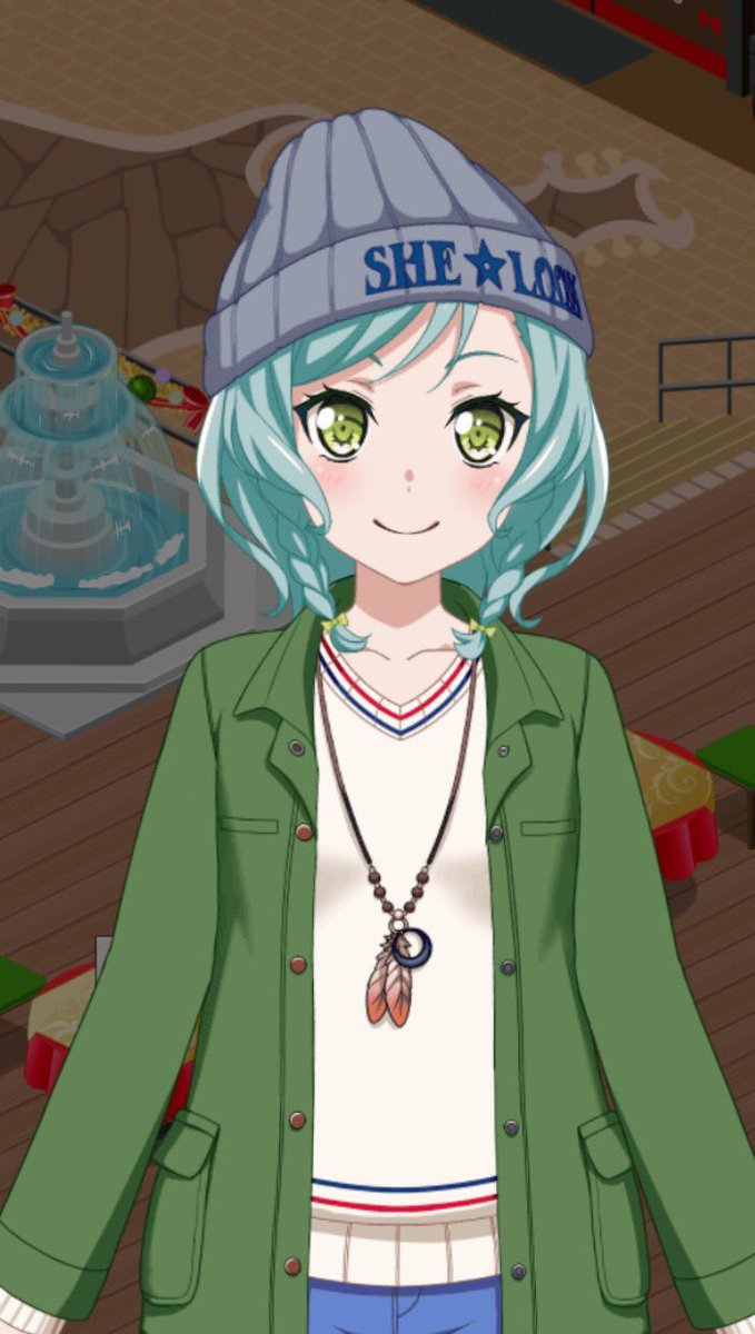 な 個人的に好きな冬服 1位氷川日菜 ニット帽と明るめのカーキ色アウターがくそ可愛い 日菜ちゃんに合ってる 2位氷川紗夜 全体的に１番好きだったけど髪の毛にアレンジほしい ベルトのワンポイントが可愛い 3位上原ひまり 私がジャンパースカート的な