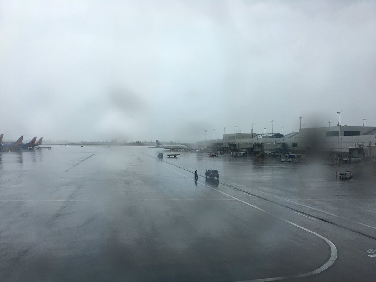 GaylenSinclair's tweet photo. On point inclement weather bag rescue @flypdx https://t.co/5LgUyynrBW