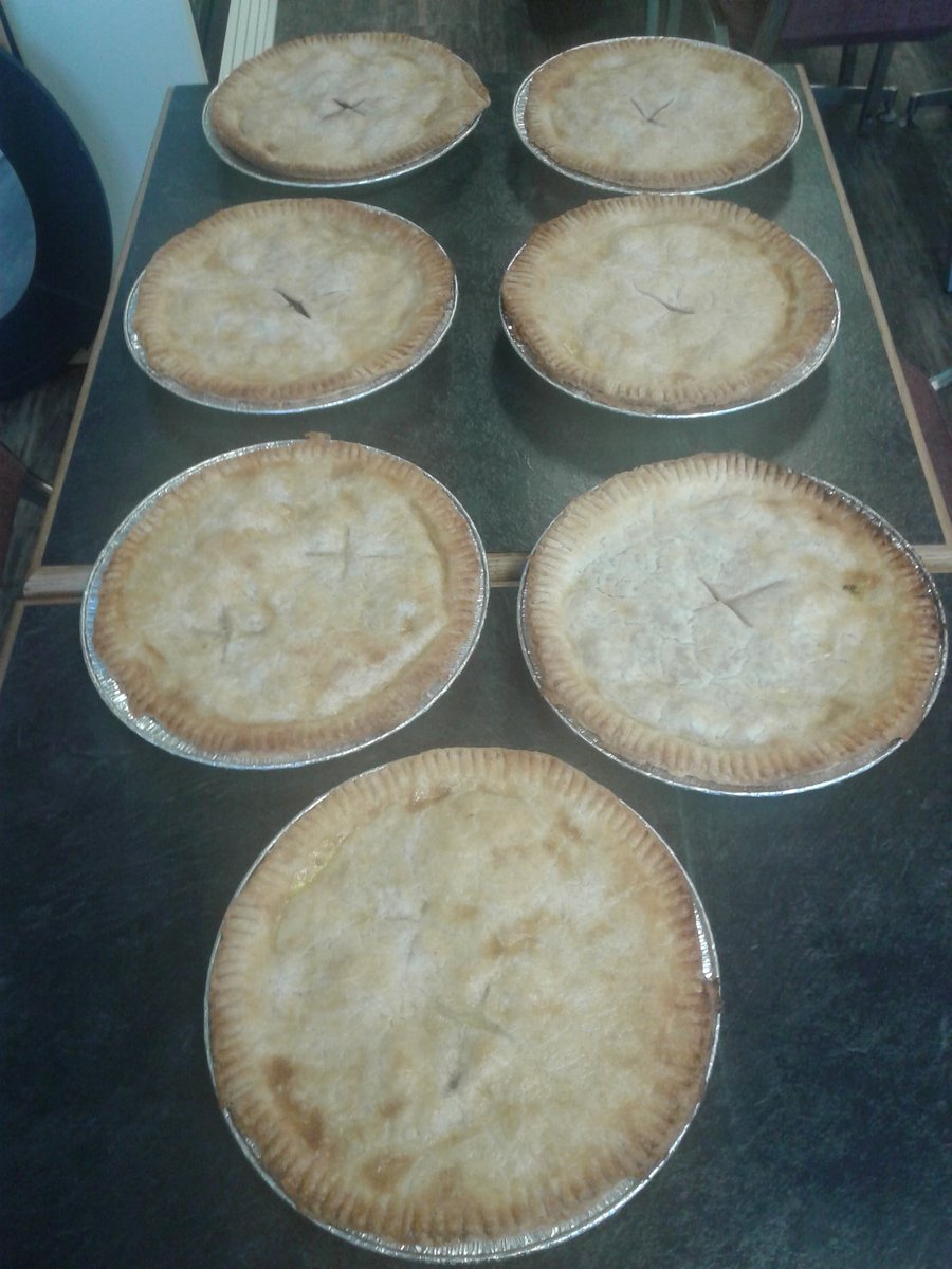 RestaurantZack's tweet photo. Our signature steak and Mushroom and our Tourtiere heading out shortly https://t.co/n0bFTyedNS