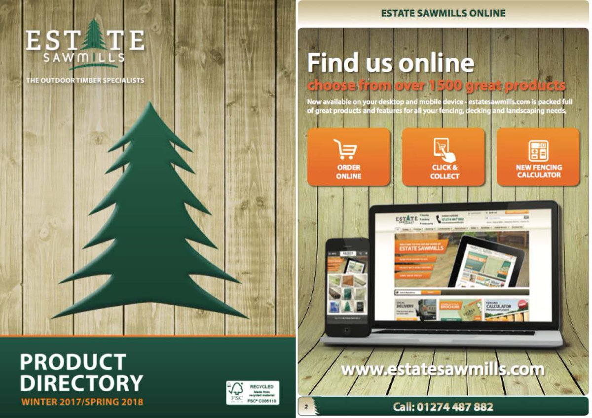 View our product directory online ow.ly/xlV030gUKXG For all your Timber supplies! #Fencing #Decking #Landscaping #Yorkshire