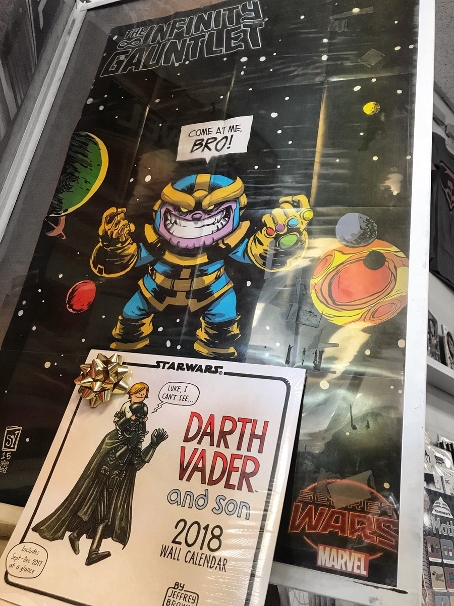 ComicsUNLTD's tweet photo. DAY 2 OF HOLIDAY SALES: 50% OFF POSTERS &amp; 20% OFF CALENDARS!! Doctor Who!! Simpsons!! DC Super Hero Girls!! A-Force!! X-Men!! https://t.co/p4dP3tTpCq