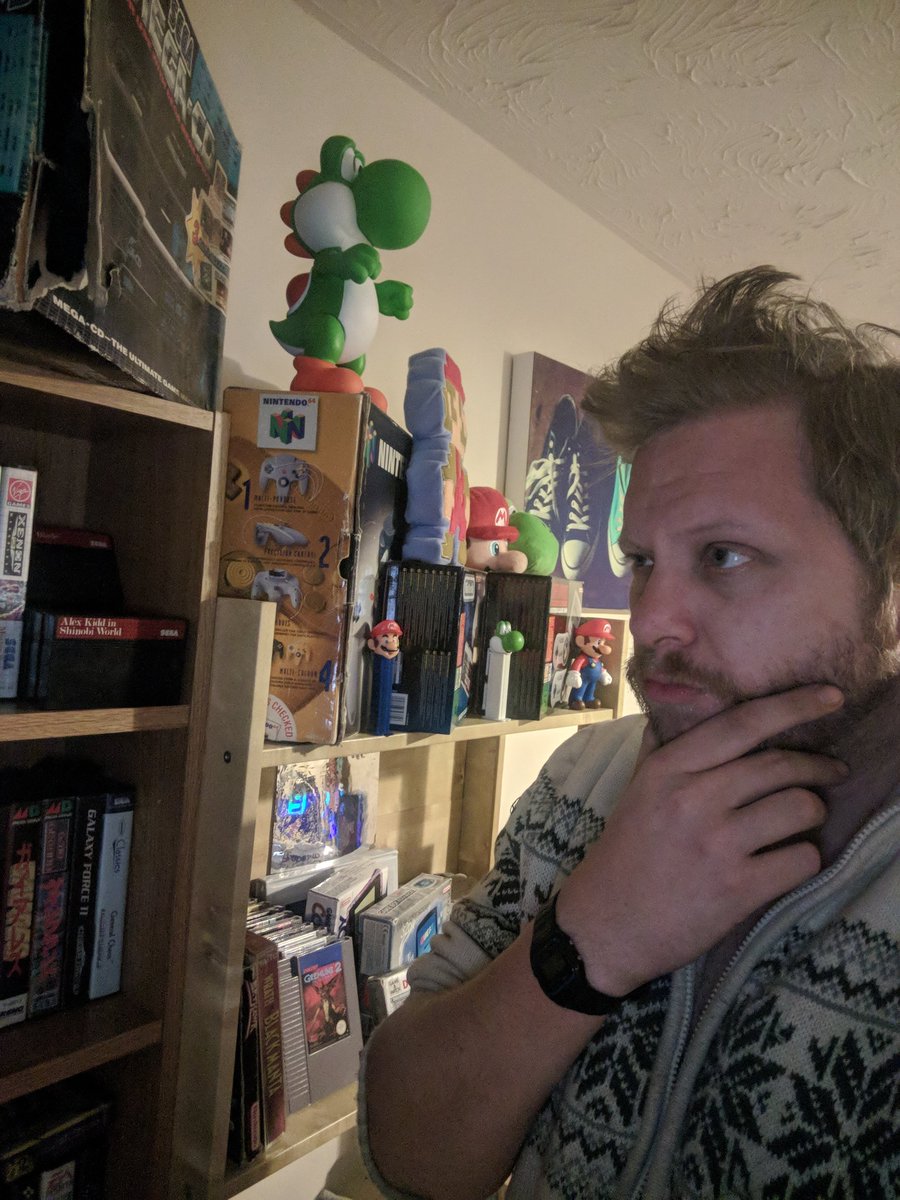 RetroBoyJon's tweet photo. Please tell me it's not just me this happens to...?
The little ones actually fallen asleep for once, got time to play, and I'm staring and staring and just can't pick a single thing 😂
#Retrogaming #GoneBlank https://t.co/L2kcz4zmpZ