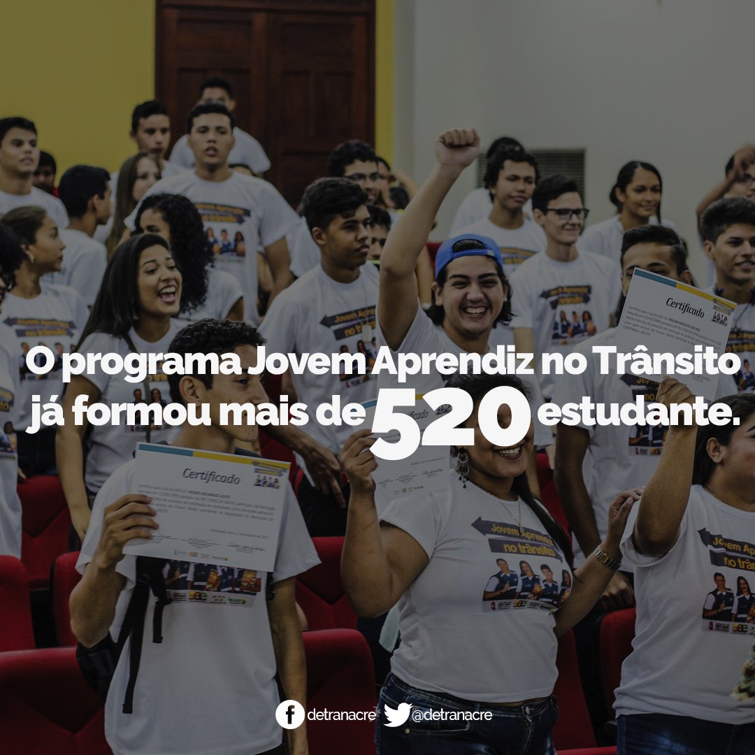 Durante o programa, alunos da rede pública de ensino tiveram acesso gratuito ao curso teórico para obtenção da 1ª Carteira Nacional de Habilitação (CNH).
Leia mais: bit.ly/2jxkdhr
#JovemAprendizNoTransito
#DetranAmigo
