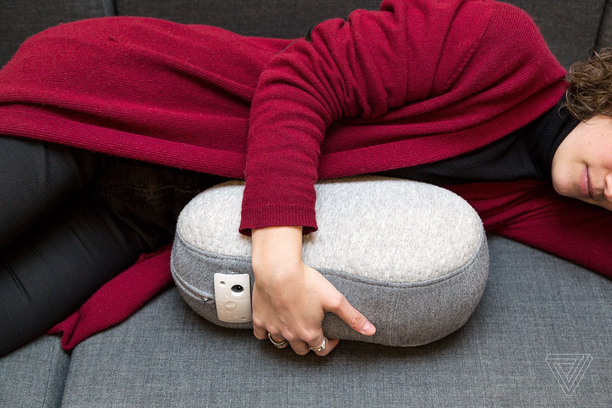 ale_potenza's tweet photo. For $500, this "breathing" robot might help you sleep better https://t.co/QbOLZ35LME https://t.co/cKgo57Pmqe