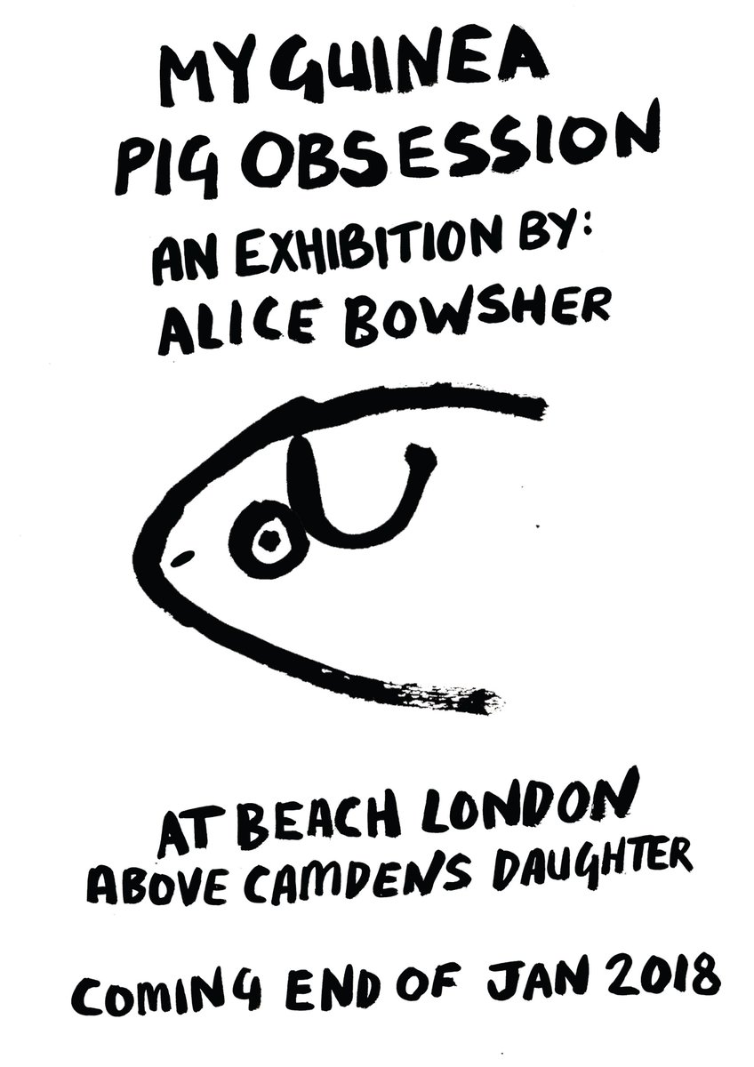 easydaysstudio's tweet photo. Our January show with the wonderful #AliceBowsher is perhaps our most high-brow yet... https://t.co/FtgMCNg7sh