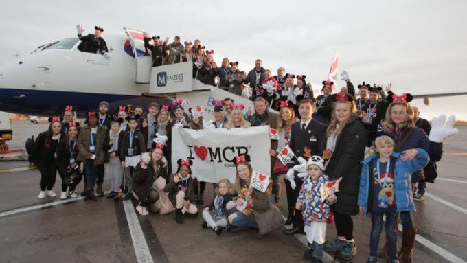 manchesteryz's tweet photo. #6DaysToChristmas some of our young people have jetted off on the trip of a lifetime courtesy of @British_Airways.  They kindly donated 10 tickets for a trip to Disneyland Paris including flights and tickets! Thank you so much! #FYZadvent #DisneyBA  https://t.co/9F6A7Uln4Y … https://t.co/eYciiurZmS