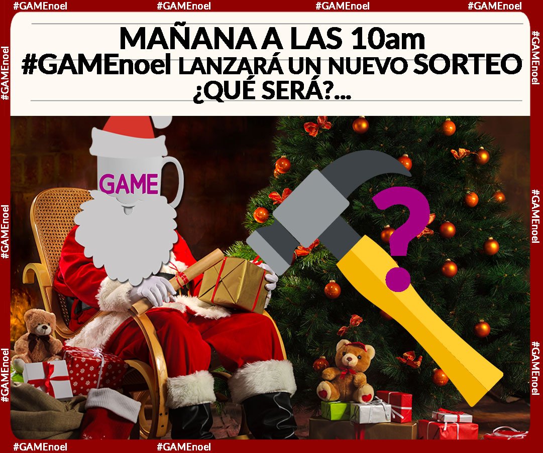 VideojuegosGAME's tweet photo. En caso del herrero, Mjolnir de palo 🤐 Y ya os hemos dado demasiadas pistas sobre nuestro sorteo #GAMEnoel de mañana ¡os esperamos a las 10am! https://t.co/J0FFChC6LK