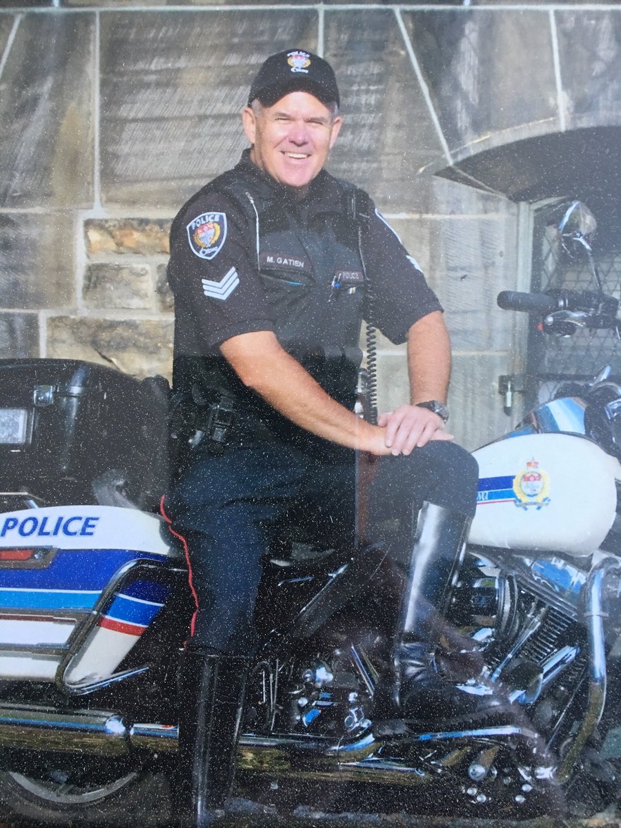 gatienmc's tweet photo. Today I begin my 34th year In Policing. Still love my job and will hang in for a couple more years yet. Hope I have given you some insight as to what we do and tips to stay safe. And a laugh or two. At least a laugh at this 1984 moustache 😆 https://t.co/1ZwnmxKaZW