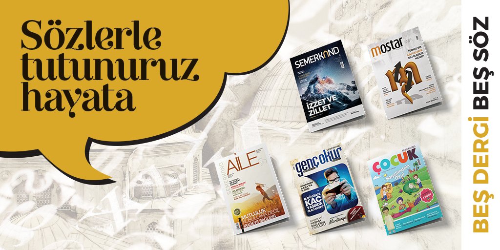 Hikâyemiz sözle başladı, sözle devam ediyor, sözlerle tutunuyoruz hayata. Sözler kervanına #OkuyorumÇünkü etiketiyle katılmaya herkesi davet ediyoruz.