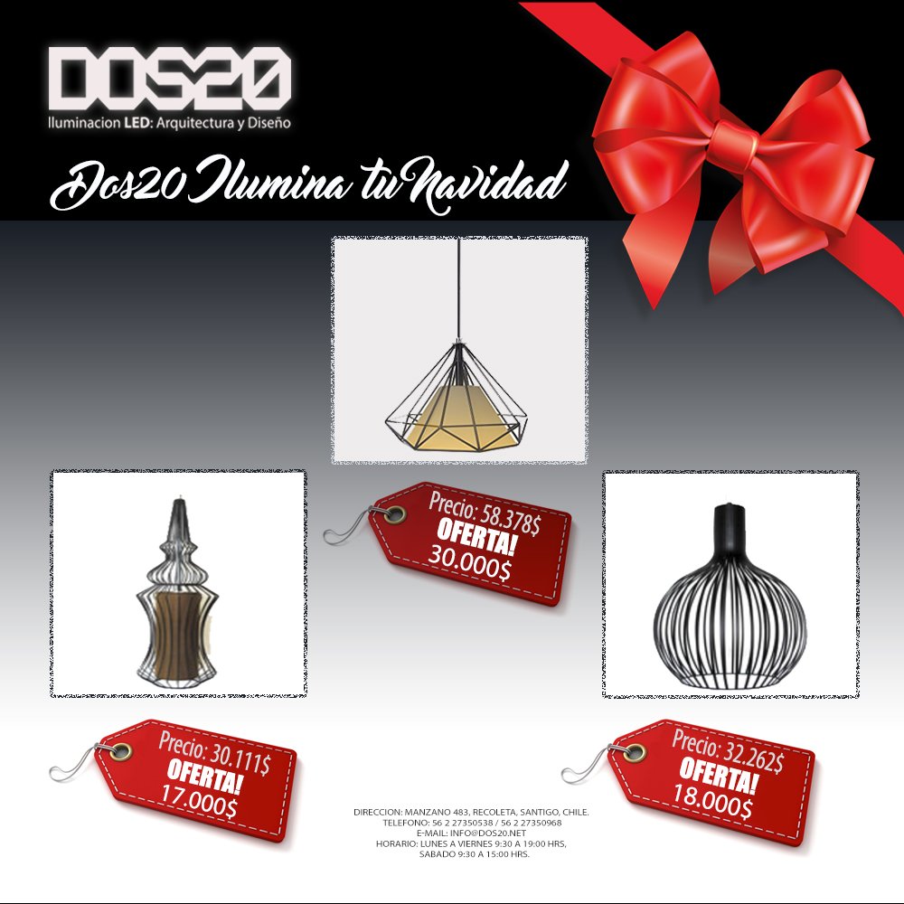 DOS20Labs's tweet photo. Dos20 Ilumina tu Navidad! #SúperOfertas  #NavidadLED   #Iluminación #Ahorro para más información  info@dos20.net https://t.co/3tOUJrckIl