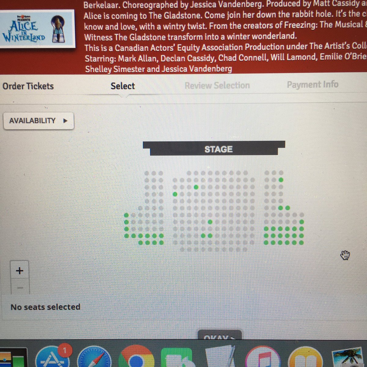 OttawaMusicals's tweet photo. Do you have your tix? Only the green is available for this performance. Still good seats for other dates but they are starting to fill. #ottawatourism #ottawatheatre #ottawa2017 #familytheatre #christmas #ottawapanto #ottawaart #givethegift https://t.co/K9FoHVbSu7