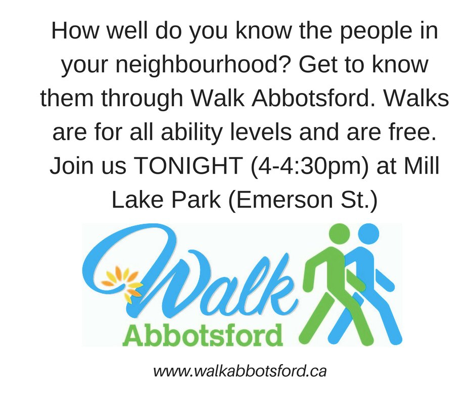 We hope to see you this afternoon!  walkabbotsford.ca  #HealthyAbby https://t.co/JpZHiNHPLE