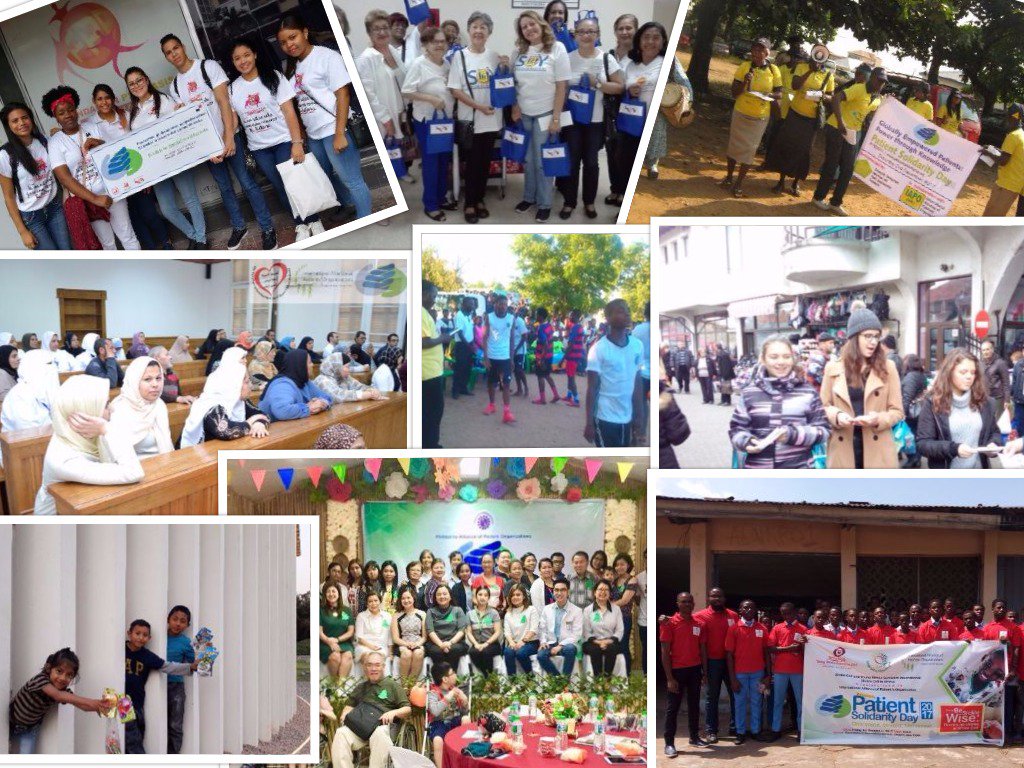 IAPOvoice's tweet photo. Patient Solidarity Day 2017 - bigger than ever. click on link to see how members marked the day: https://t.co/TCSPuI4eUS #PSD2017 https://t.co/CdYePCoH7P