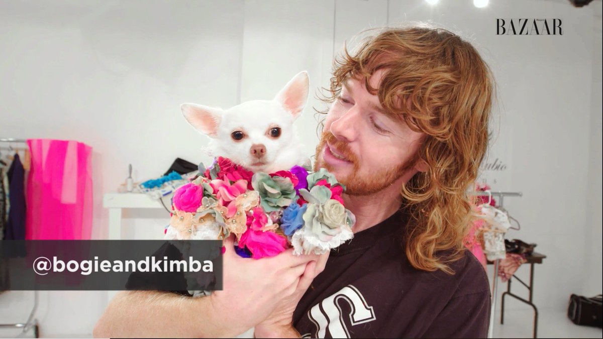 AnthonyRubio01's tweet photo. We're in @HarpersBazaarUS! 
They have a new video series called #WTFashion with host #WilliamGraper.
The episode covers #AnthonyRubio Designs #CanineCouture and my New York Fashion Week runway show by @ArtHeartFashion.

Link:  https://t.co/OEaTGFMjya 

#DogFashion #PetFashion https://t.co/XVg2JILwSV