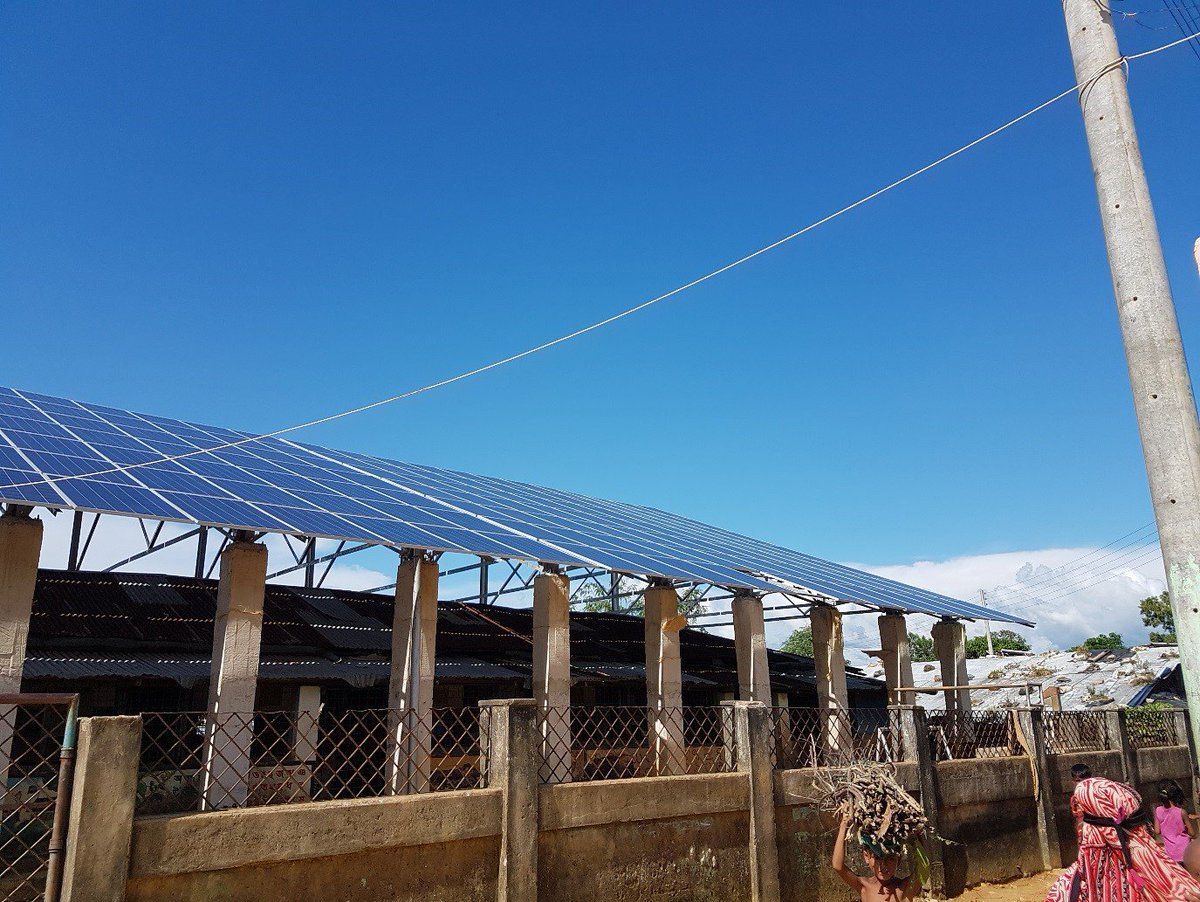The #minigridsystem  in #Bangladesh has now produced over 30 Mega Watt hours of #energy from #solarpower - that's more than 5 million phone charges! Go #WASH team! #cleanenergy #renewableenergy