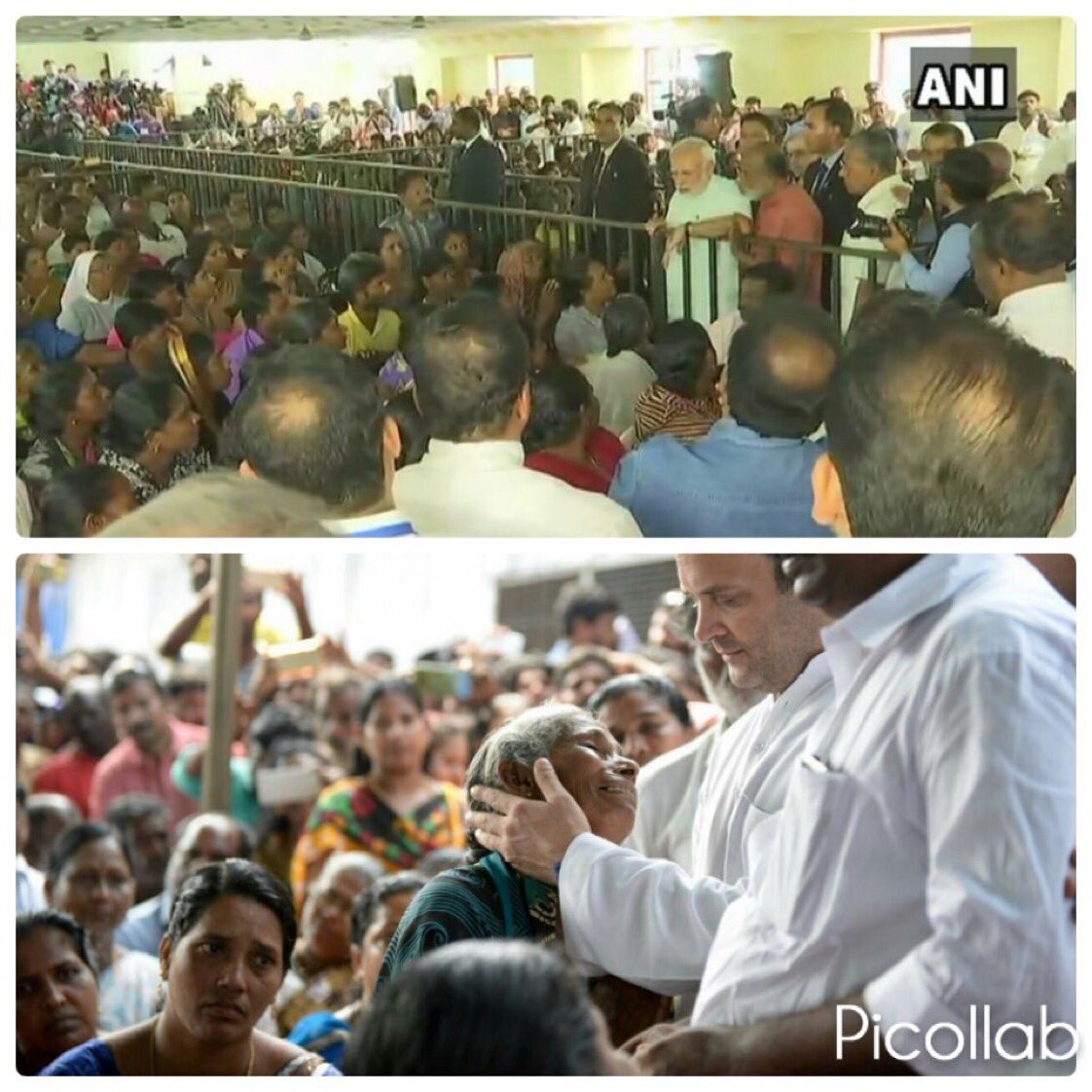 priyankac19's tweet photo. ये पिक्चर देखकर बताएँ-
महाराजा है कौन ?
प्रजा के बीच है कौन?
#CycloneOckhi 
Pic via @65thakursahab https://t.co/ViXwpFgnxC