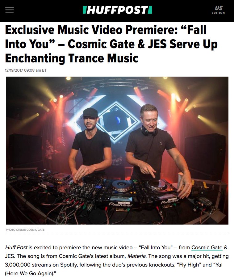 Watch the official music video of #FallIntoYou with <a href="/Official_JES/">JES</a> exclusively on <a href="/HuffPost/">HuffPost</a>! huffingtonpost.com/entry/exclusiv…