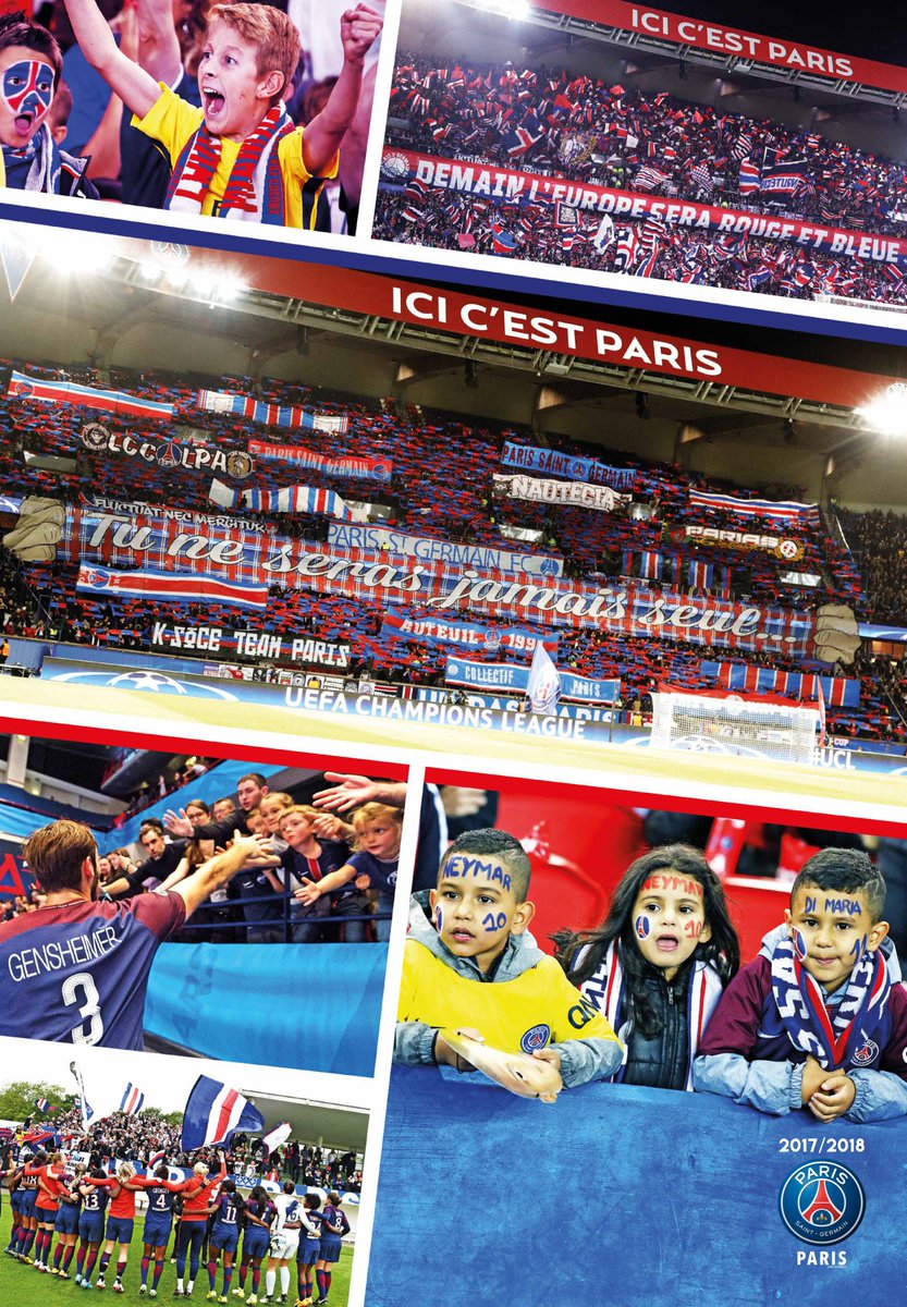 PSG_inside's tweet photo. Le dernier numéro de "Au Cœur du Club" spécial posters est disponible en kiosque ! 🗞 https://t.co/db9aqRwChL