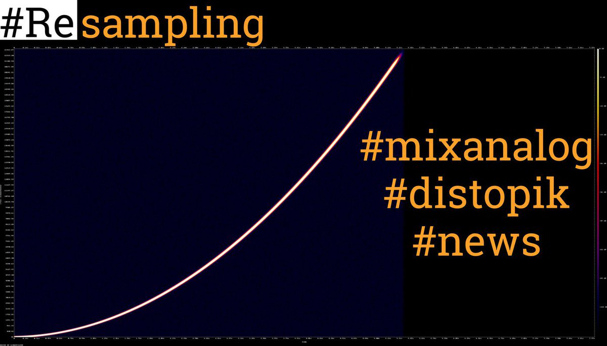mixanalogcloud's tweet image. Hey, is it #Tuesday already? We have another update for you!

This is how our #Resampling engine is coming along. It looks pretty smooth, doesn&apos;t it? :)

#startup #development #software