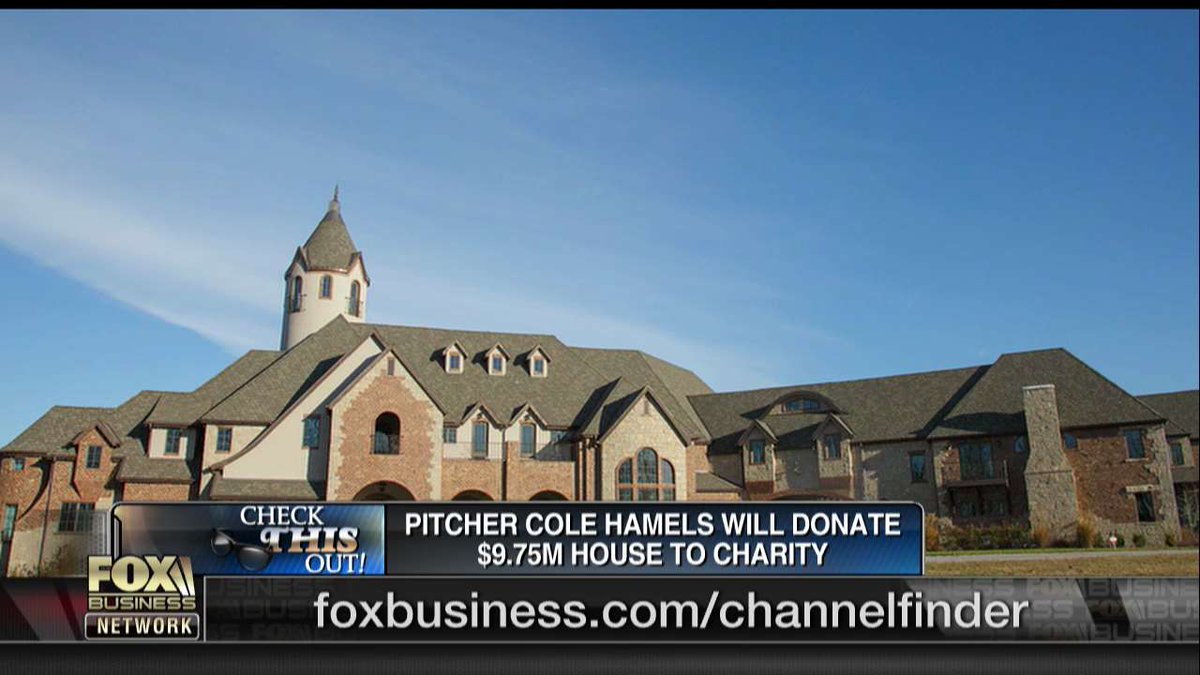FoxBusiness's tweet photo. MLB pitcher Cole Hamels donates mansion and land to camp for special-needs children https://t.co/QZtqFxwrPi https://t.co/5oHpVJ0fSL