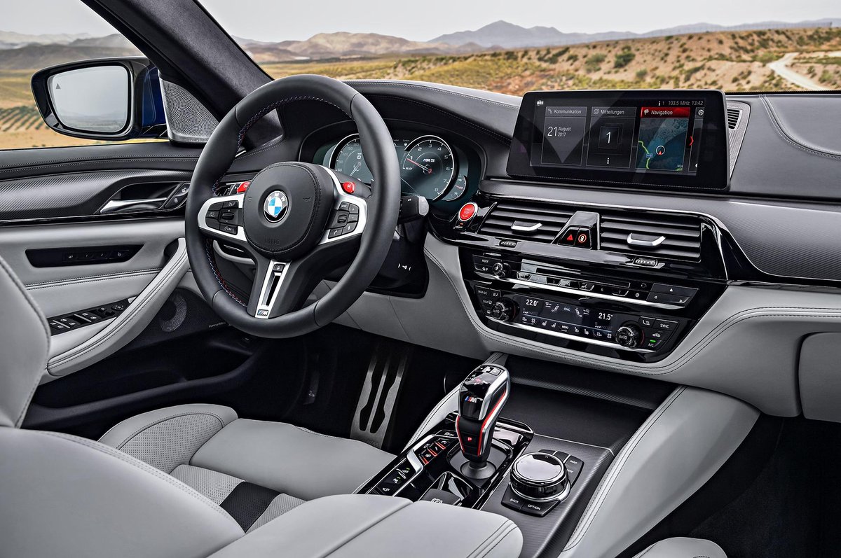 MotorTrend's tweet photo. There was a time when the alpha-numeric “M5” held transcendental place in our automotive consciousness and struck fear in the hearts of AMG drivers. https://t.co/ONSUFECihD https://t.co/tyFifl8aNW