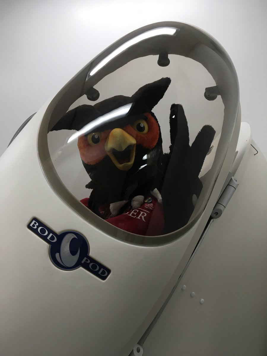 GHFutureStudent's tweet photo. Check out our state-of-the-art #BodPod. Being a Kinesiology #GHfuturestudent means you can look forward to using this to determine body composition! https://t.co/ON1iYoFISq