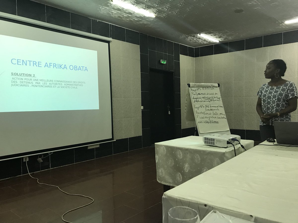 penplusbytes's tweet photo. #Hack4Citzens: Team 3 presents a mobile app that can be used both online and offline to provide info on access to justice and advocate for the rights of accused persons/prisoners #225Abidjan https://t.co/SM8lyFTY49