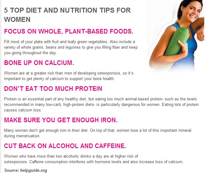 EmpoweredbyPink's tweet photo. During the holiday season, staying healthy can be a very difficult task. Here are 5 top diet and nutrition tips for women, that you can try to implement today! #TuesdayThoughts #healthiswealth https://t.co/tuah7ezW3O