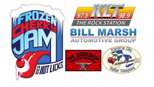 KLTRock's tweet photo. The 3rd Annual Frozen Cherry Jam and Hot Licks Competition deadline is February 1st, 2018 - benefitting NMSH, helping #NorthernMI homeless into supportive housing.  Details: https://t.co/YPo09fgMBK https://t.co/dZTtlW56ay