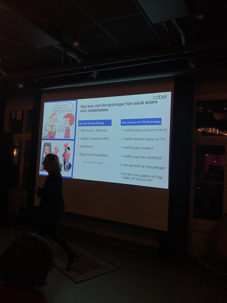 CeciliaLoryd's tweet photo. Vi pratar om digital transformation med Astrid Westfeldt Corneman! Beteendeförändring är ordet! Även kunden har digitaliserats. Vilken bransch tillhör ditt företag? #svkom @skommunikatorer #DigitalTransformation #Kommunikation #beteendeförändring https://t.co/nphtVp9w62