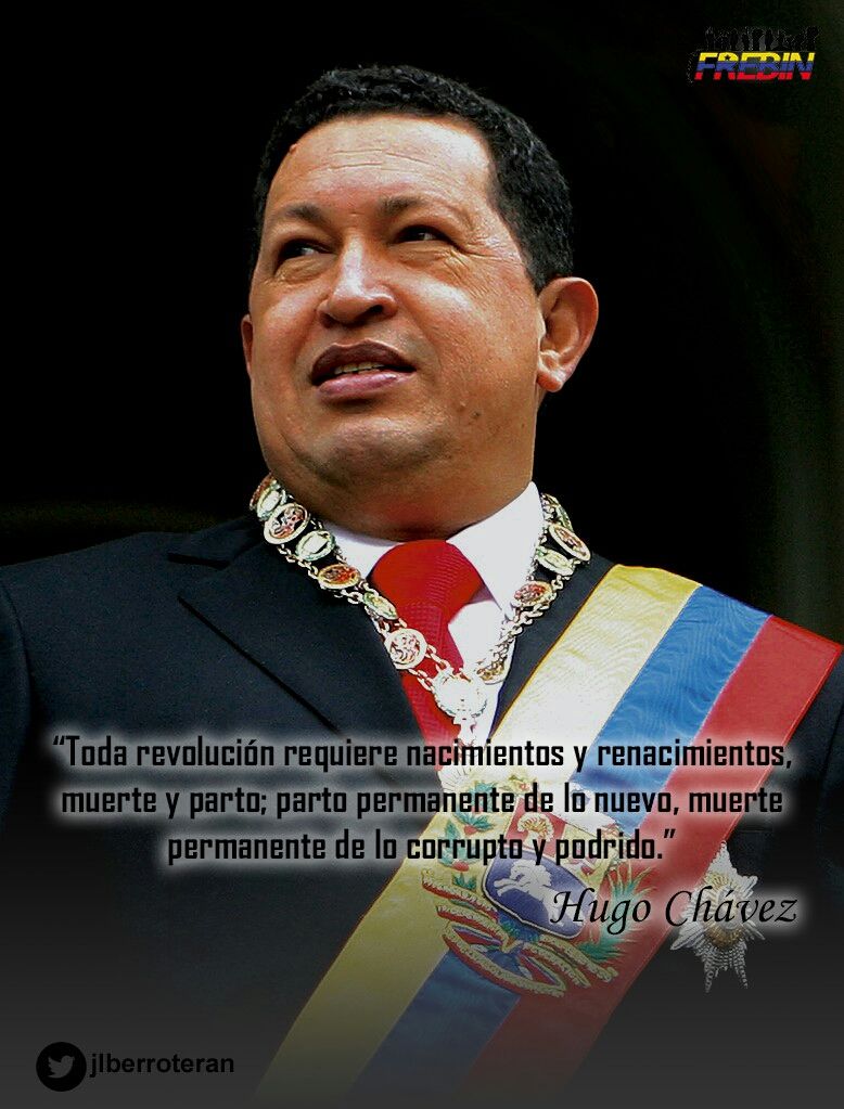 jlberroteran's tweet photo. Compartimos un pensamiento de nuestro comandante Hugo Chávez para reflexionar y mantenernos firmes en esta lucha por la Revolución Bolivariana.
#FraseDelDía #ChávezLoDijo #Venezuela https://t.co/PL9zachFlr
