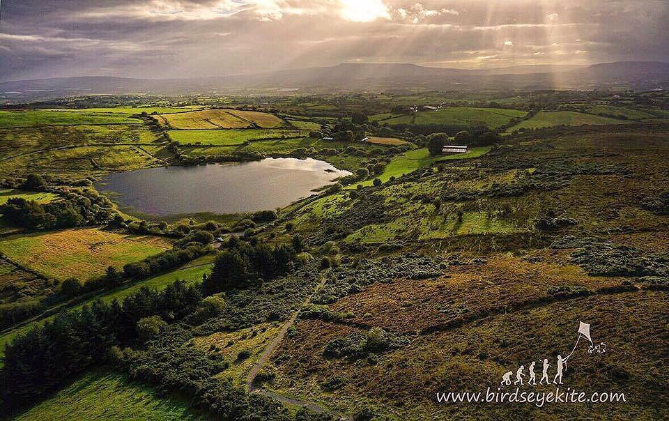 BirdseyeKite's tweet photo. Even in gloom there is beauty.
#Fermanagh from a #Kite https://t.co/Xftd65scBX