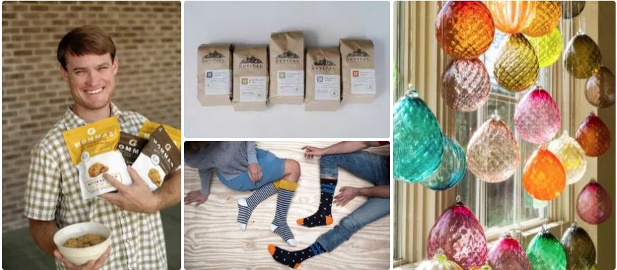 Makers select the Made in Alabama 2017 Holiday Gift Guide alabamanewscenter.com/2017/12/19/mak… <a href="/MadeinAL/">Made in Alabama</a> <a href="/AlabamaSweetTea/">Alabama Sweet Tea Co</a> <a href="/GMommaSays/">G Momma Cookies</a> <a href="/revivalcoffees/">Revival Coffee Co.</a> <a href="/orbixhotglass/">Orbix Hot Glass</a> @ZkanoOrganicSox <a href="/EarthbornStudio/">Earthborn Pottery</a> <a href="/DawnKentAzok/">Dawn Kent Azok</a>