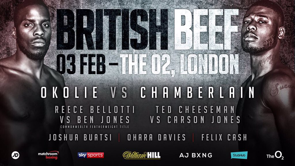 Fair play to both these men! @Lawrence_tko and <a href="/IChamberlain_/">Isaac Chamberlain</a> going for it <a href="/TheO2/">The O2</a> on Feb 3 live on <a href="/SkySportsBoxing/">Sky Sports Boxing</a> - promoted by <a href="/MatchroomBoxing/">Matchroom Boxing</a> and @anthonyfjoshua - press conference this Thursday - pre sale tomorrow gen sale Friday! #BritishBeef