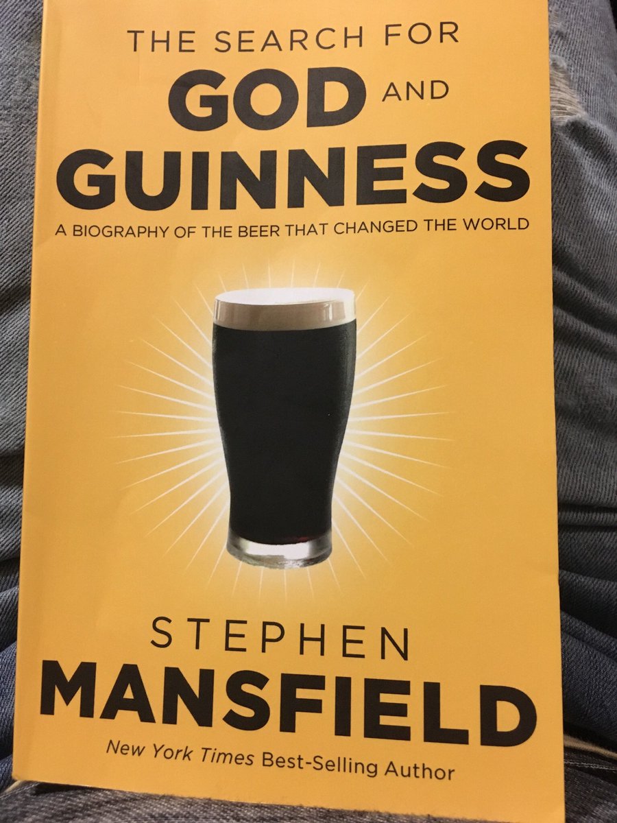 mikelberger's tweet photo. Just finished God and Guinness by @MansfieldWrites. Really enjoyed learning about the business & faith of the Guinnesses. #LEVreads https://t.co/iBO5Rkxbwk