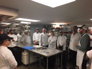 CulinaryQuick's tweet photo. Working hands-on with Alamosa bass and fresh mussels! Chef Lee Reitz from @SeattleFishCo came to our @CulinaryQuick to discuss sustainability & future of the fishing industry #culinaryquickstart #neverstoplearning #foodie #denverchefs #denvereats #seafood #coloradochefs https://t.co/pLDWxBLDXP