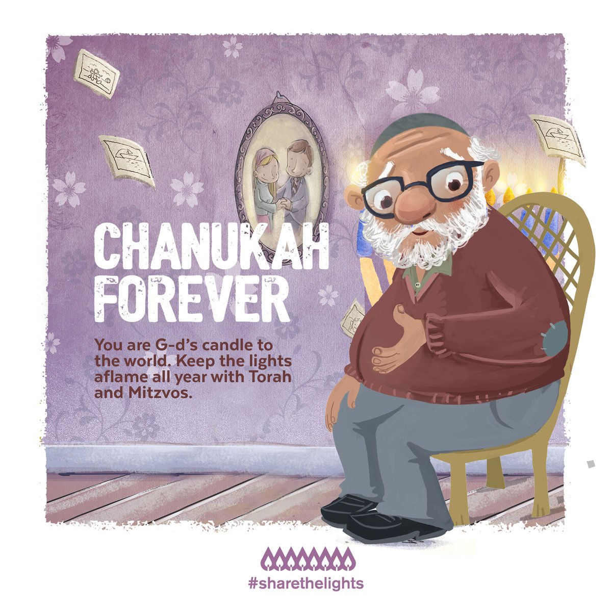 ShareTheLights's tweet photo. Chanukah is Forever 
#ShareTheLights https://t.co/dxpncfmTTM