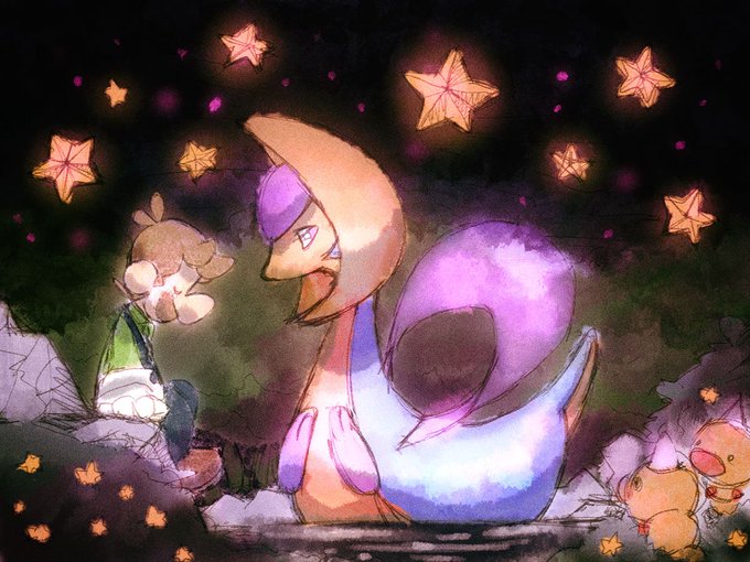 クレセリアのtwitterイラスト検索結果 古い順