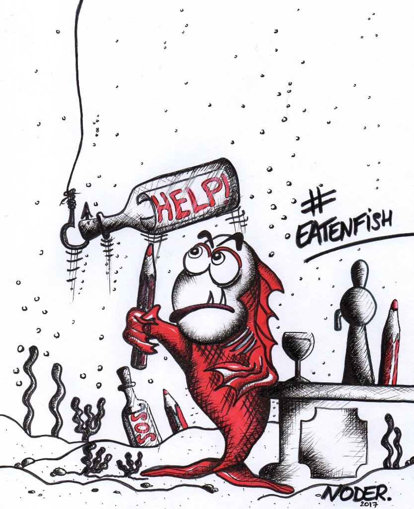 cyrilrtour's tweet photo. Le dessinateur Eaten Fish a enfin été libéré après 4 ans de détention.#EatenFish #Manushttps://t.co/ZMSGVhYXcB https://t.co/MTHS4gW406