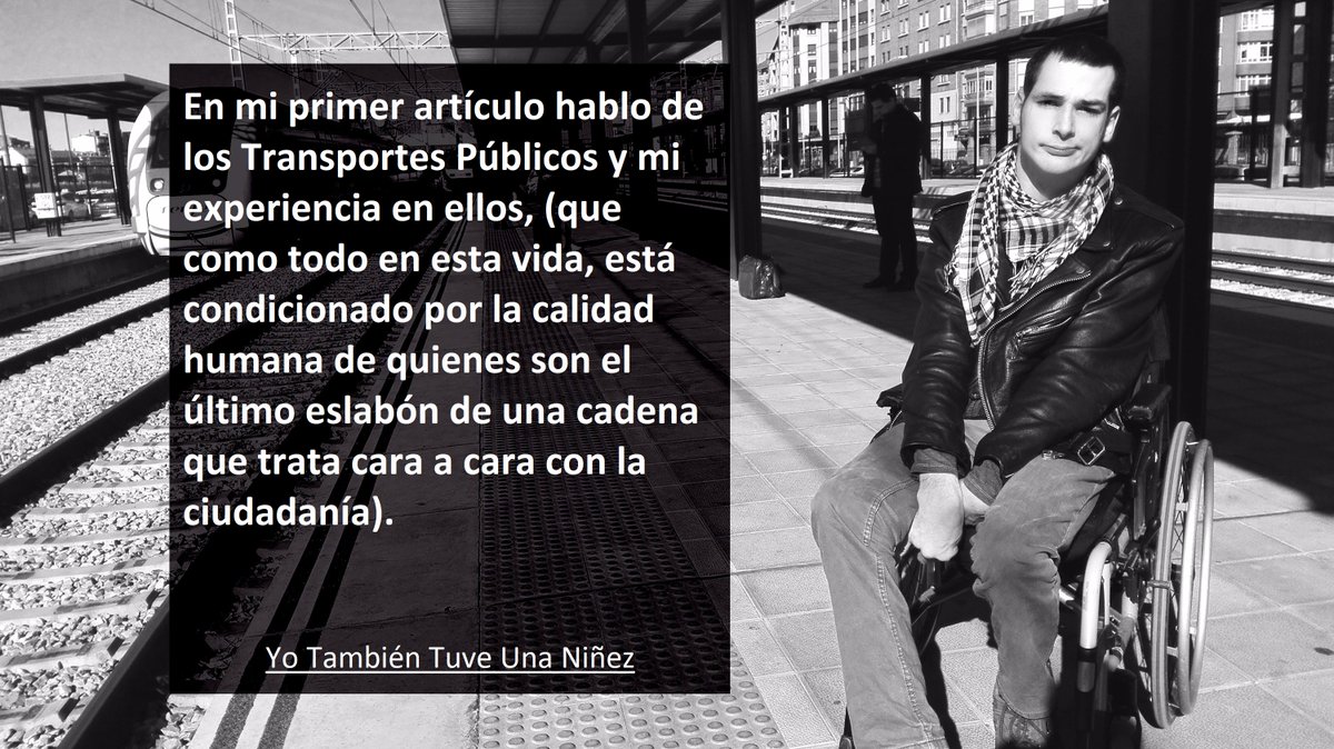 Ahora que muchos vamos a viajar en las navidades os dejo con este  artículo donde hablo de mi experiencia en los Transportes Públicos yotuveunaninez.creaforo.net/t3-en-mi-prime…
