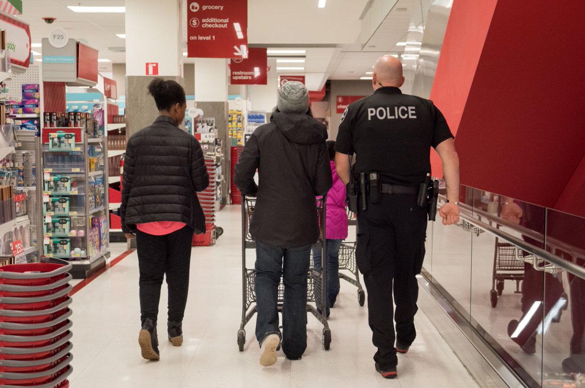 Thank you downtown <a href="/Target/">Target</a> for supporting #ShopwithaCop yesterday. It is one of our favorite events of the year!
