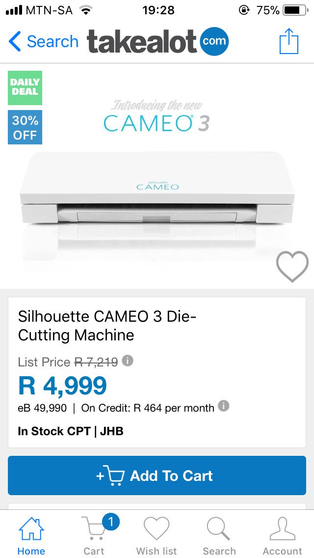 SandtonMom's tweet photo. @TAKEALOT Hi. I’ve been trying to add this to my cart but the price increases when it’s time to checkout https://t.co/VhzMg0pcZO