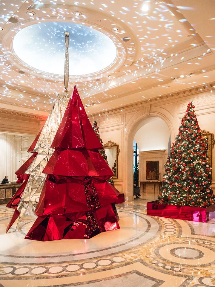 on Twitter "The magic Christmas trees at Four Seasons