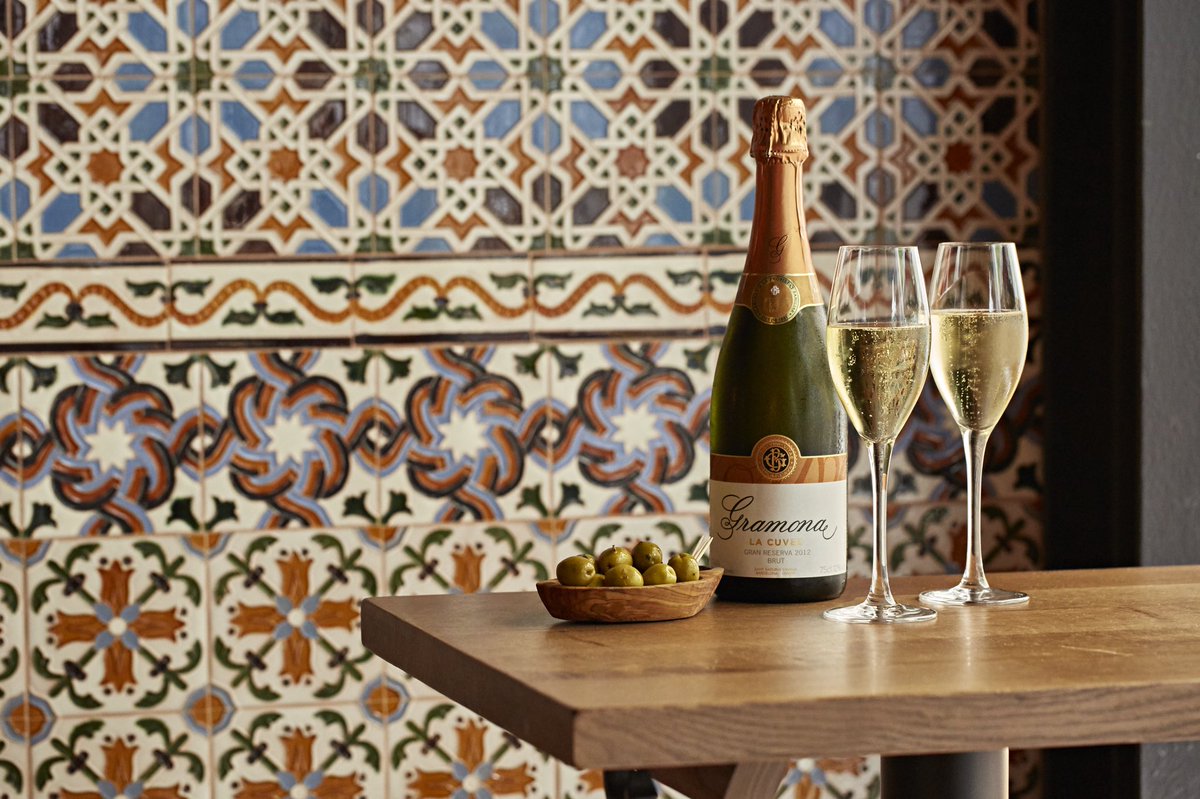 CaminoLondon's tweet photo. DAY 7: #Win a round of cava for you and a friend or loved one next time you visit Camino. Just #RT and like to enter and we'll pick a random #competition winner. 🥂 #12DaysOfChristmas https://t.co/Fz4a4J4bwh