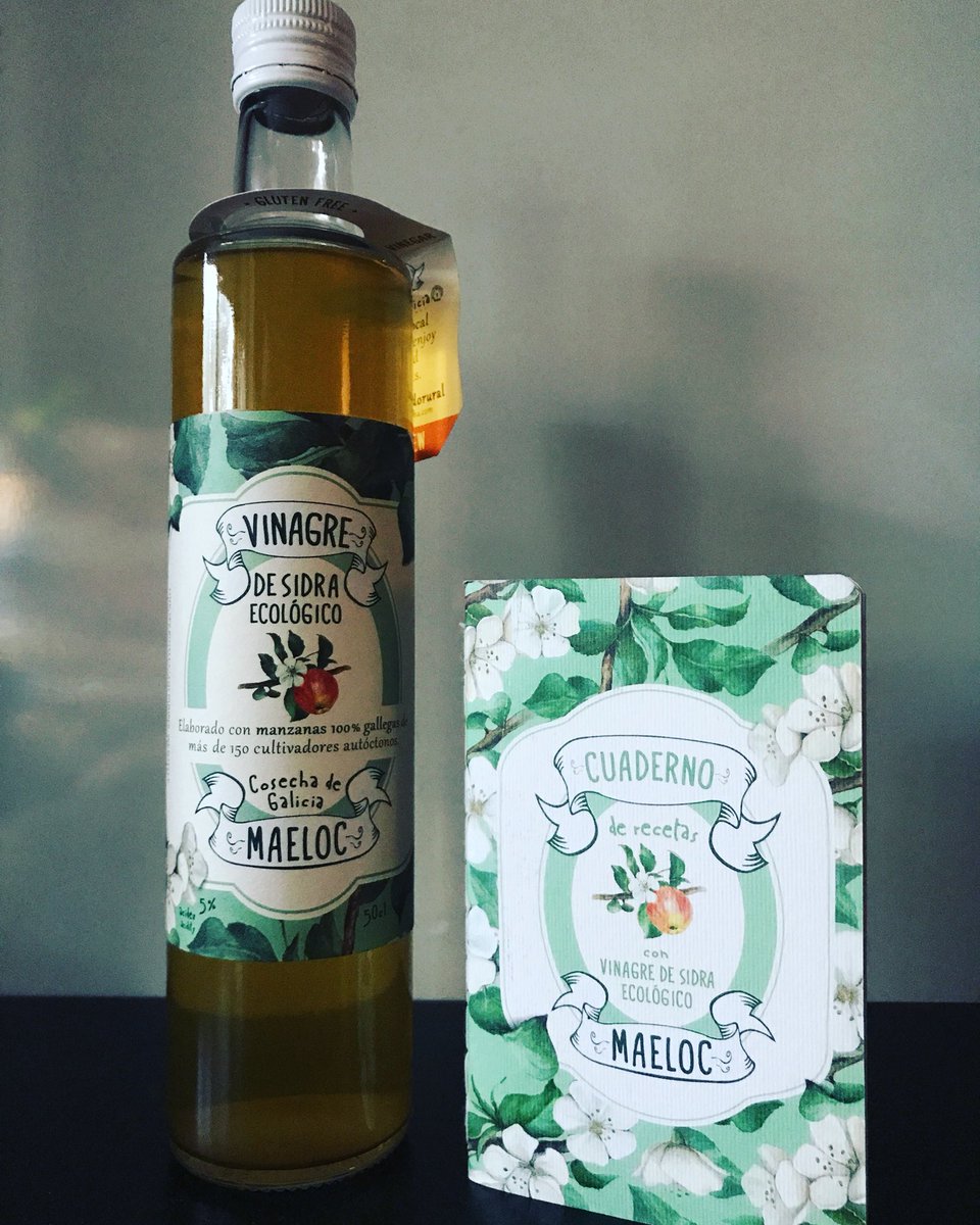 maelocway's tweet photo. No olvidéis apuntar las recetas que surjan con el #vinagre de #sidra #ecológico #Maeloc. ¡Qué luego tenemos que cocinarlas nosotros! #doityourway #cookityourway https://t.co/44vNefVoJ9