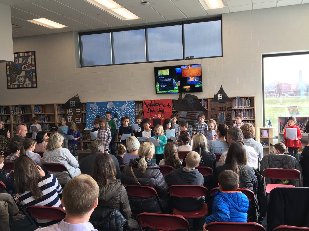 TremontLions's tweet photo. We are so impressed with our first grade classes! Performance number four of our students interpretation of Stone Soup!  We are having a blast at Tremont today. https://t.co/c9Q9MlPPlJ