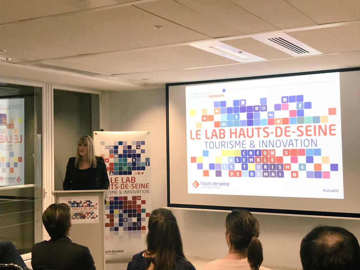 hautsdeseinefr's tweet photo. #LeLab92 lancement par @ATaquillain élue au #tourisme @hautsdeseinefr du programme d'accélération et d’innovation  touristique dans les #HautsdeSeine cc @tourisme92
@EurogroupFR @CMA92HDS @CCI_92 #innovation #Digital #Tourisme https://t.co/6zqIQGfNZ5